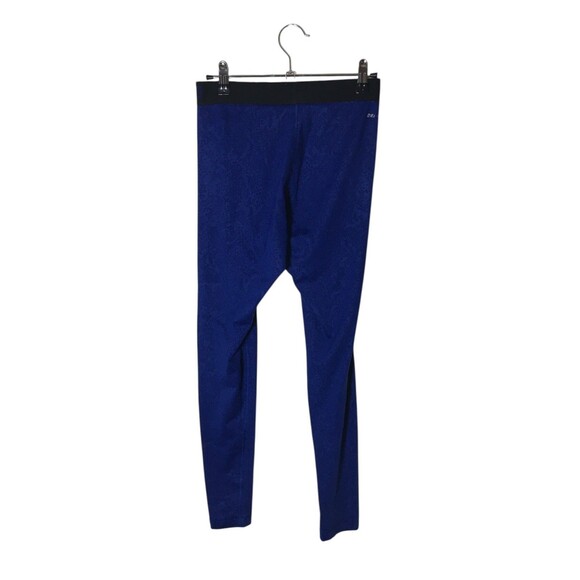 Nike Pro Leggings Women's Size Small Blue Dri-Fit Floral Running Pants - Picture 2 of 8